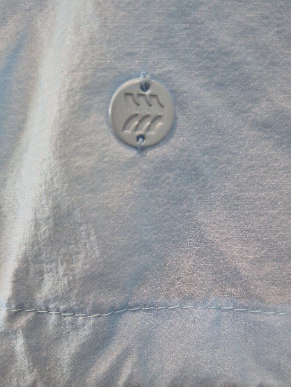 All In Motion Sky Blue Lightweight Utility Jacket - Picture 10 of 11